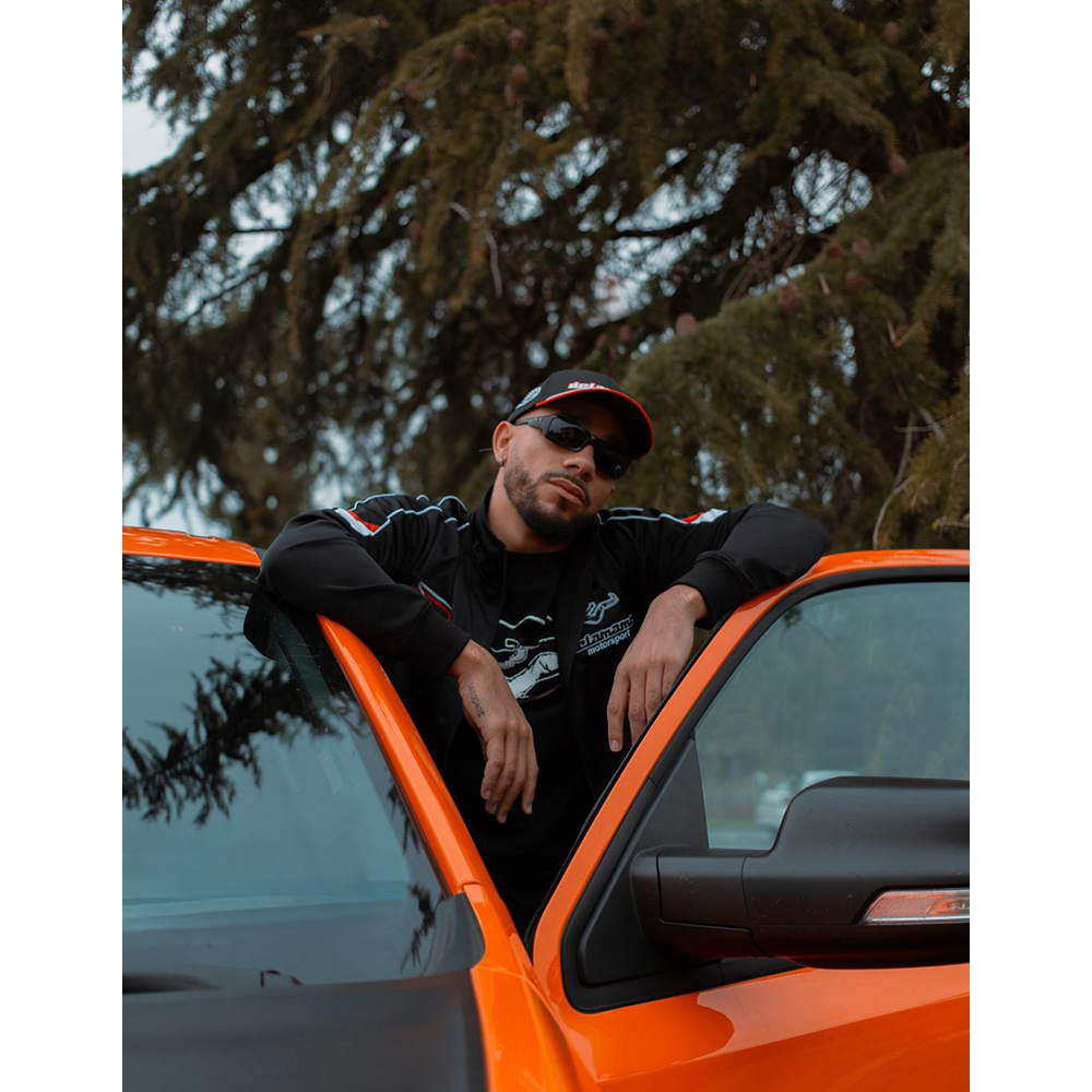 VESTE ZIPPÉE NOIRE DELAMAMA MOTORSPORT 2025